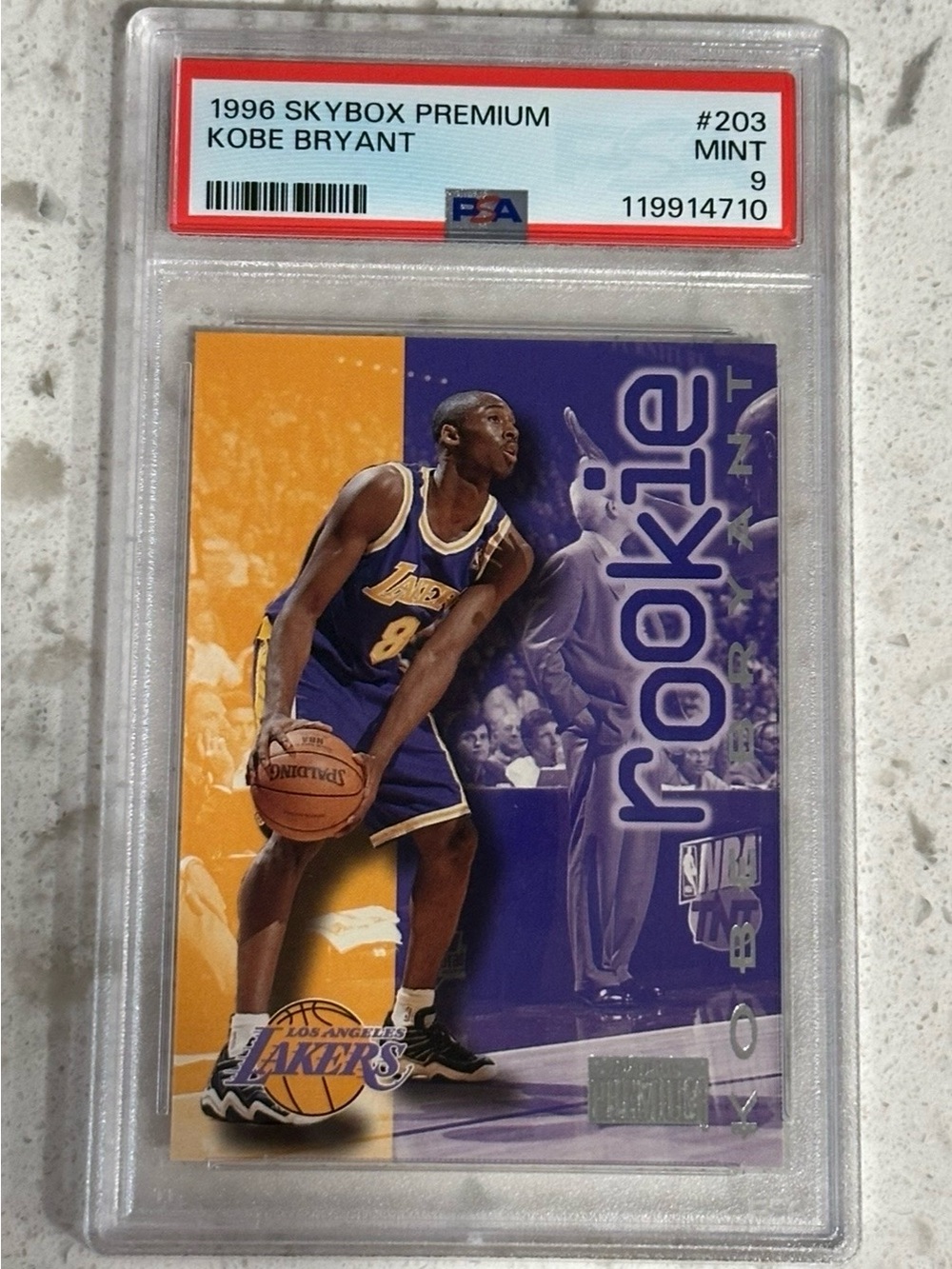1996-97 Skybox Premium - Rookie Kobe Bryant #203 (RC) PSA 9 MINT